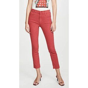 MOTHER Women's Red Jeans